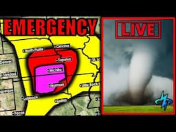 🔴PARTICULARLY DANGEROUS SITUATION: Live Tornado Reporting! | Live Footage/Radar (05/06/24)