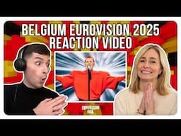 Belgium | Eurovision 2025 Reaction | Red Sebastian — Strobe Lights | Eurovision Hub