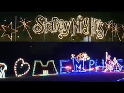 Best Christmas Lights outdoor Display - STARRY NIGHTS at Shelby Farm Park - Memphis TN