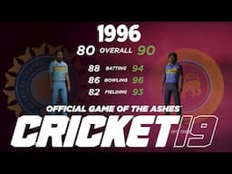 India vs Sri Lanka 1996 Cricket World Cup Ep 6 : Playing with Every Team Cricket 19 live stream