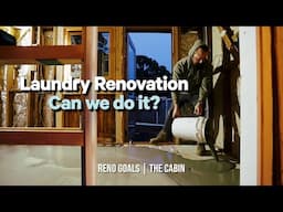 24hrs To Prep The Laundry! Can We Do It? DIY Renovation