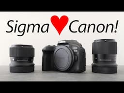 Sigma f1.4 lenses for Canon EOS R! 30mm and 56mm IN-DEPTH review