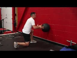 Half Kneeling Parallel Throw