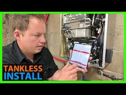 How To Install a Tankless Water Heater - Complete Installation!