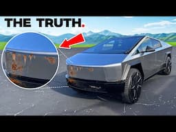 Shocking Truth: Tesla Cybertruck Rusting