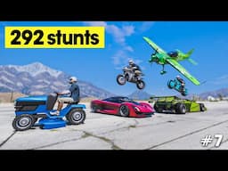 1 Stunt With Every Vehicle In GTA 5