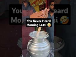 Morning Lassi, not Tea #shorts  #lassi #punjab #pakistanifood