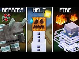 Minecraft Mobs and their Weaknesses