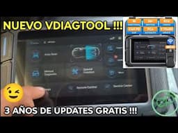 VDIAGTOOL VD70S ESCANER AUTOMOTRIZ BIDIRECCIONAL