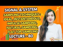 Sampling Techniques Ideal, Instantaneous, Impulse Sampling, Natural Sampling, Flat Top Sampling GATE