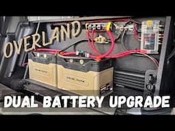 200ah Lithium battery upgrade and install