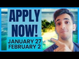 Currently Open Scholarships for International Students - January 27 - February 2