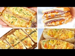 Satisfying Relaxing Video|🍞🥐🥨🧇Mashed Potato Sandwich Recipe|Asmr|Tiktok