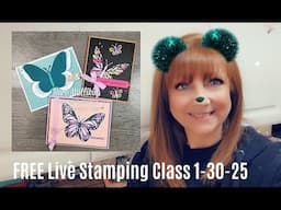 FREE  Live Stamping Class January 30, 2025