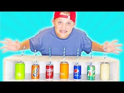 Mystery SODA CHALLENGE! Funny Prank!