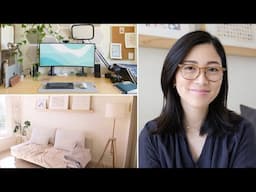 Office Tour 2022 // Working from home in a well-designed, adaptable, and creative space