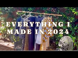 Everything I sewed in 2024