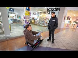 Riding GO KART in a Mall! (SECURITY)