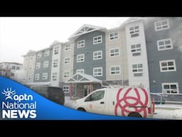 Otipemisiwak Métis Government holds ribbon cutting for affordable housing development | APTN News