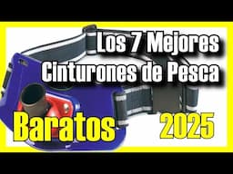 🔥 Los 7 MEJORES Cinturones de Pesca BUENOS y BARATOS de Amazon [2025]✅[Calidad/Precio]