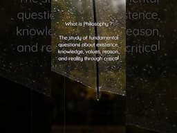 What is Philosophy?