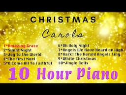 ★Top 10 Best Christmas Songs Piano 10 Hours of Christmas Songs Christmas Music Piano Music Relaxing