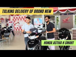 Talking Delivery of New Honda Activa H Smart 2023 | Whats new in it??