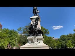 Walking around St Regis Hotel near the White House in Washington DC.