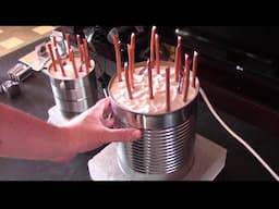 DIY Sand Battery for Air Heating at home! *with "Copper Heatsinks! & Clay Pot Option w/heat pwr fan!