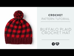 How to Crochet a Plaid Hat | Easy Pattern Tutorial