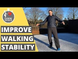 4 exercises to improve your BALANCE for walking confidence