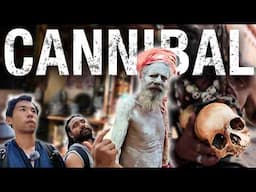 Finding CANNIBAL in Varanasi, India | Japanese Vlogger!