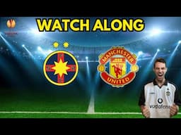 STEAUA BUCURESTI VS MANCHESTER UNITED EUROPA LEAGUE WATCH ALONG #manchesterunited #steauabucharest