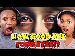 ONLY 8% OF PEOPLE PASS THIS EYE TEST! | HARDEST EYE EXAM EVER!