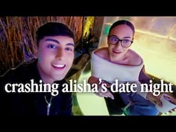 Crashing My BFFs Alisha's Date... | Vlogmas Day 13