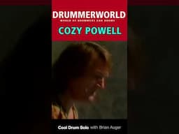 Cozy Powell: Short DRUM SOLO with Brian Auger #cozypowell #brianauger #drummerworld