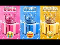 Pink, Blue or Gold 💗💙⭐ Choose Your Gift...! How Lucky Are You? 😱 Quiz Shiba