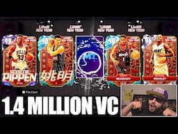 WE PULLED HIM TWICE! I Spent 1.4 Million VC on New Dark Matter Packs! NBA 2K25 MyTeam Pack Opening