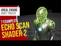 UE5 l Echo Scan Shader 2 l Unreal Engine 5 (Trailer)