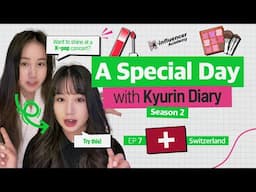 K-beauty GRWM to make you shine anywhere with Kyurin Diary | Special Day🌍 Switzerland Edition