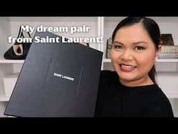 Unboxing my dream pair from Saint Laurent! | THE BEAUTY JUNKEE VLOGS