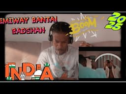 EMIWAY BANTAI - BADSHAH (American REACTION VIDEO) 🫡👏🏾👏🏾👏🏾💎🔔