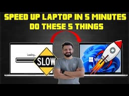 How To Speed Up Old Laptops In 5 Minutes