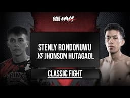 CLASSIC FIGHT STENLY RONDONUWU VS JHONSON HUTAGAOL