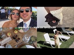 boda en tepoz  + evento glam de maquillaje con mi novio