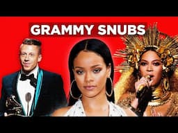 Most Surprising Snubs in Grammy History