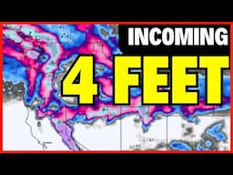 4 FEET OF SNOW TO HIT (weather news, CA, WA, OR)