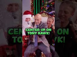 Center Up on Tony Hawk's Lap on Dr. Phil LIVE!  #tonyhawk #drphil #funny #santaclaus #santa