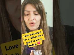 Love messages for today. THEY MISS U 💓 📞❤️  #tarot #SHORT #LOVE #tampredicts #youtube