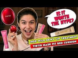 Is It Worth The Hype?|| TIRTIR Cushion Foundation & Inde Wild Dewy Lip Balms